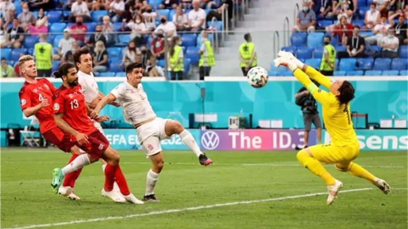 اسبانيا تطيح بسويسرا وتصعد لقبل نهائى يورور 2020
