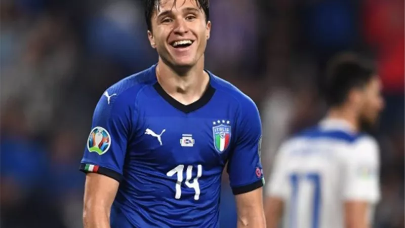 كييزا يقود هجوم الطليان امام بلجيكا فى ربع نهائى يورو 2020