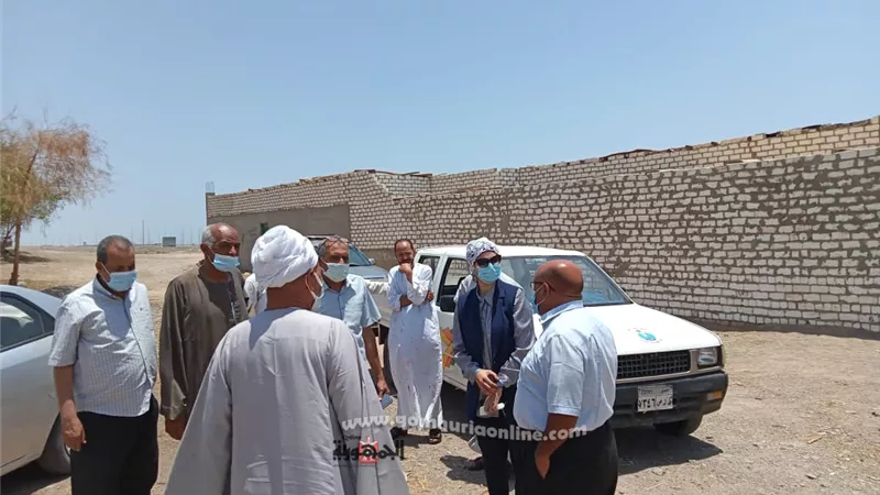 حملة لإزالة التعديات على أملاك الدولة بمحيط منطقة المجزر الآلي بسفاجا