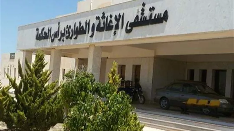اصابة 5 اشخاص في انقلاب سيارة ملاكي عند فوكة شرق مطروح
