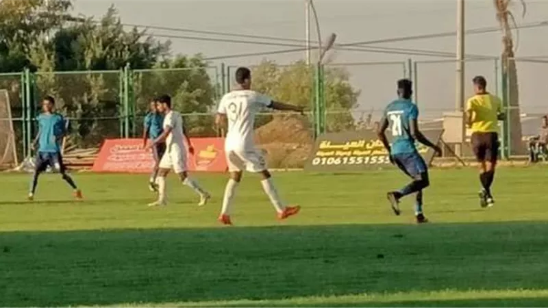 أسمنت اسيوط هزم سمسطا بهدف وهبط للقسم الثالث