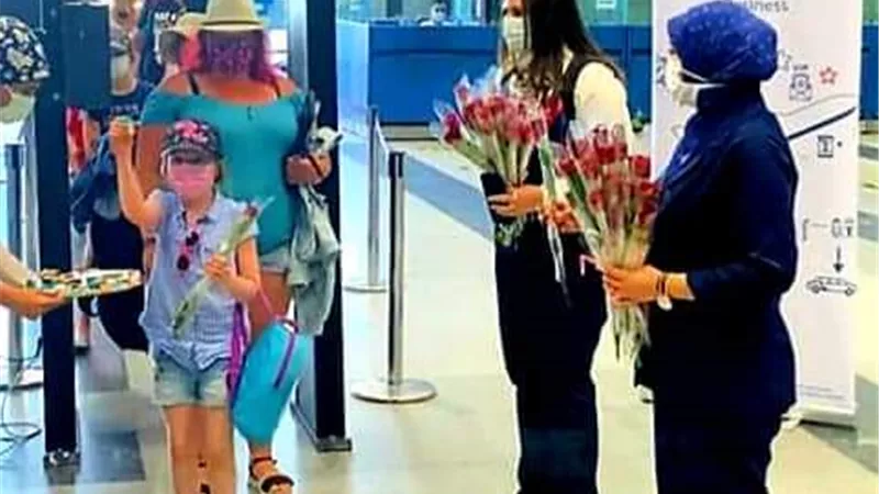 مطار الغردقة يستقبل أول رحلة طيران من المانيا