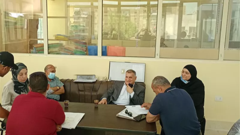 سكرتير عام محافظة الاسماعيليه يتابع ملفات التصالح بنطاق حى ثالث الاسماعيليه