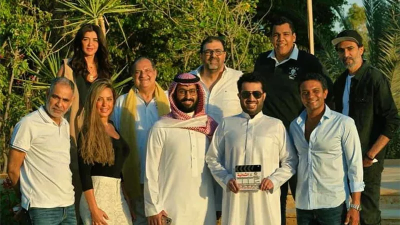 محمد علاء في طريق اسكندية الصحراوي بسبب مسلسل 