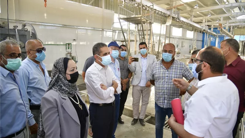 محافظ الغربية تطوير محطة طنطا ب٧٦ مليون جنيه لإنتاج ٧٠ مليون بيضة-صور