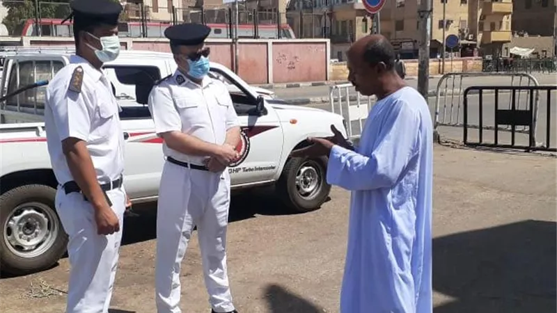 تحرير ٢٧ محضر فى حملة مرافق بمدينة الأقصر