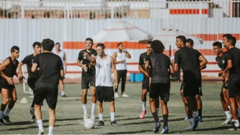 الزمالك يخوض تدريبات تأهيلية بمجمع الصالات