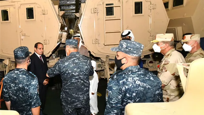 تضم 47 قطعة بحرية .. المتحدث العسكري: قاعدة 3 يوليو متكاملة الإنشاء