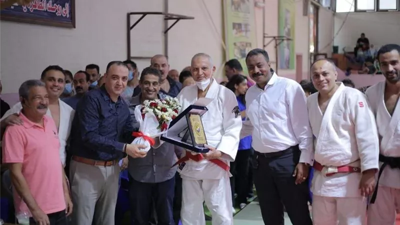 الشمس يكرم لقمان وفريق الجودو على إنجاز بطولة الجمهورية