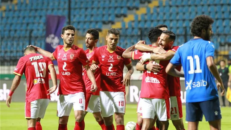 عقب الفوز أمام سموحة برباعية .. الأهلى يواصل إستعداداته لمواجهة المقاولون فى الدورى