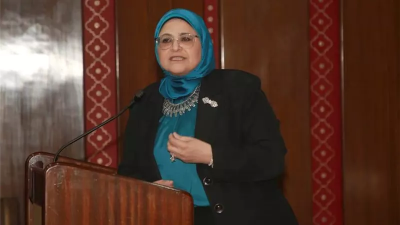 هناء سرور تتابع خطة إعادة تشغيل مستشفي الباجور بعد انتهاء فترة العزل بها