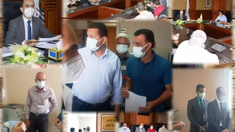 نائب محافظ سوهاج يعقد اجتماعا مع لجنة استرداد أراضي أملاك الدولة