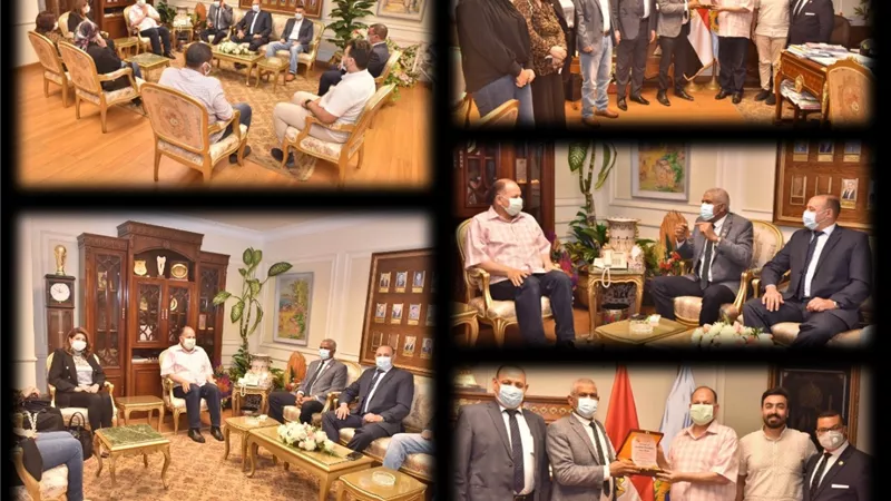 محافظ أسيوط يلتقي أمين حزب حماة الوطن لبحث سبل دعم مشروعات التنمية بالمحافظة