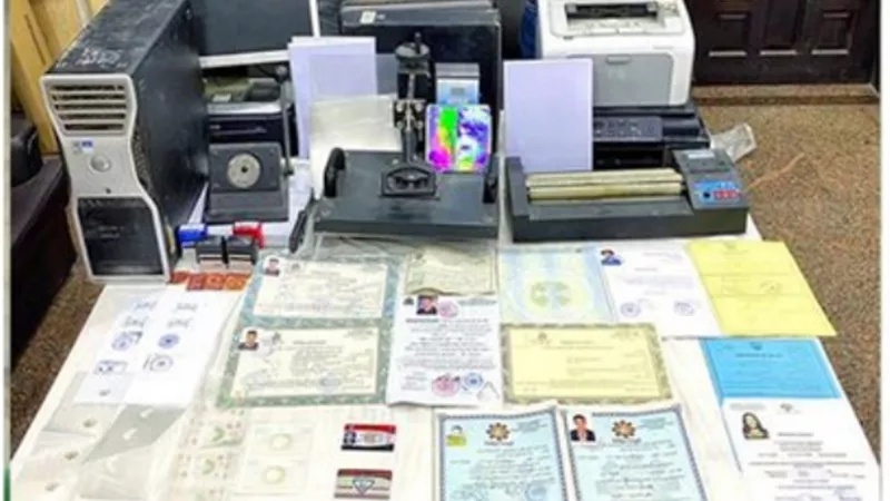 مواصلة جهود أجهزة وزارة الداخلية فى مكافحة جرائم تزوير المحررات الرسمية