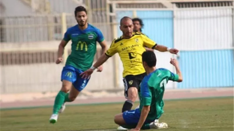 وادى دجلة يتعادل مع مصر المقاصة 1/1 فى الدورى