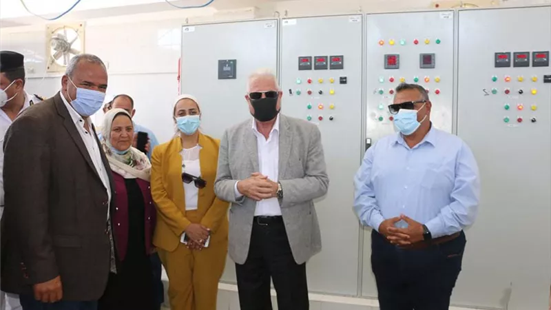 محافظ جنوب سيناء يفتتح رافع مياه جامعة الملك سلمان برأس سدر في إطار الاحتفال بذكرى ثورة 30 يونيو