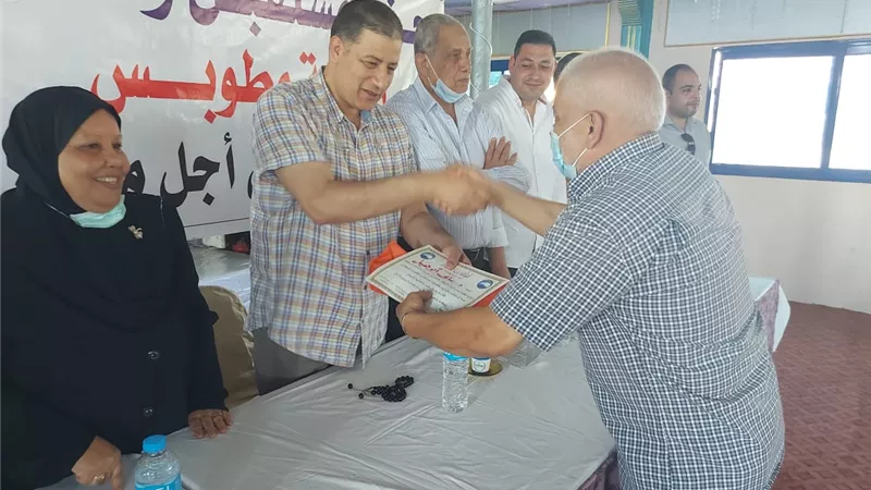 مستقبل وطن بكفرالشيخ يكرم الأطقم الطبية بمطوبس