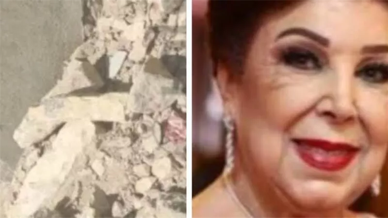 هدم جزء كبير من مقبرة رجاء الجداوي .. صور
