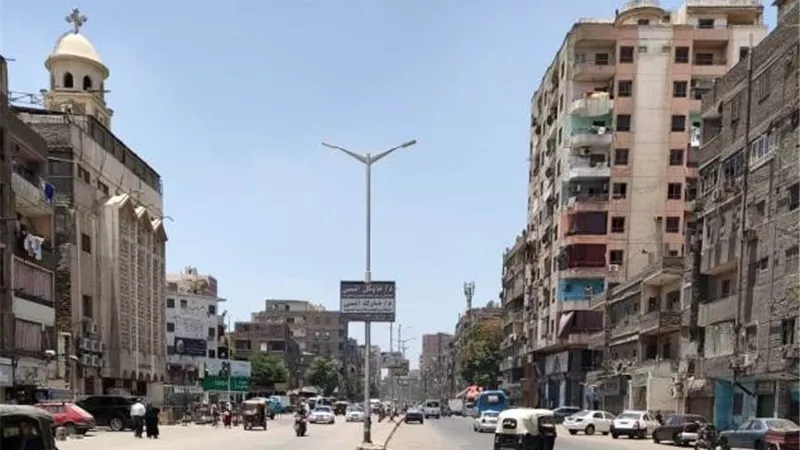 لجنه لاستلام اعمال تطوير شارع الوحدة بشمال الجيزة
