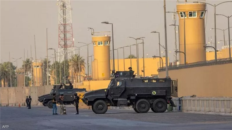 إسقاط طائرة مسيرة قرب السفارة الأميركية في بغداد
