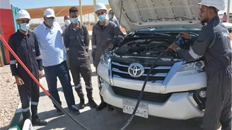 لترشيد الإستهلاك وتعميم الفائدة... محافظ الوادى يضع خطة عاجلة لعمل المركبات بالغاز الطبيعي