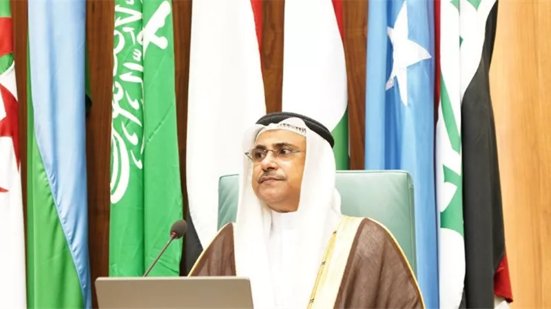 بالفيديو..رئيس البرلمان العربي يوجه رسالة عاجلة إلى رئيس مجلس الأمن الدولي