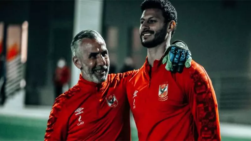 غياب محمد الشناوى عن مران الاهلى.. أعرف السبب