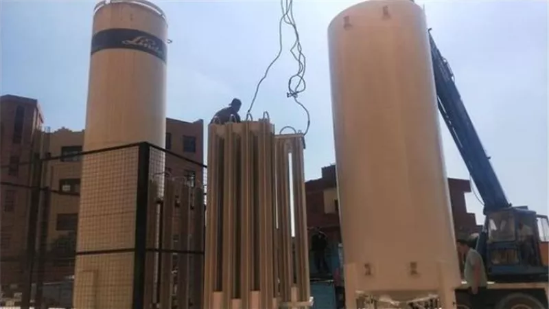 الصحة تدعم مستشفى حميات التل الكبير في الإسماعيلية بتانك أكسجين إضافي