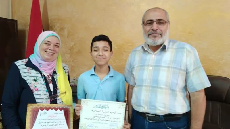 تكريم المتميزين بإدارة الزيتون التعليمية