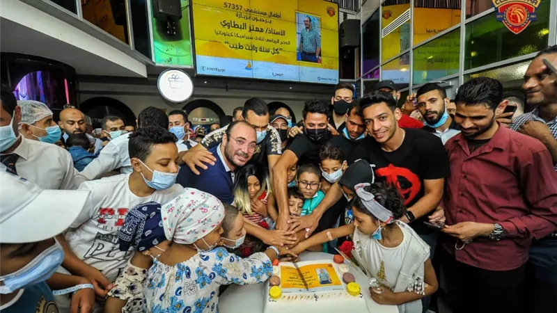 بجانب الدور الرياضى.. سيراميكا كليوباترا يزور مستشفى 57357