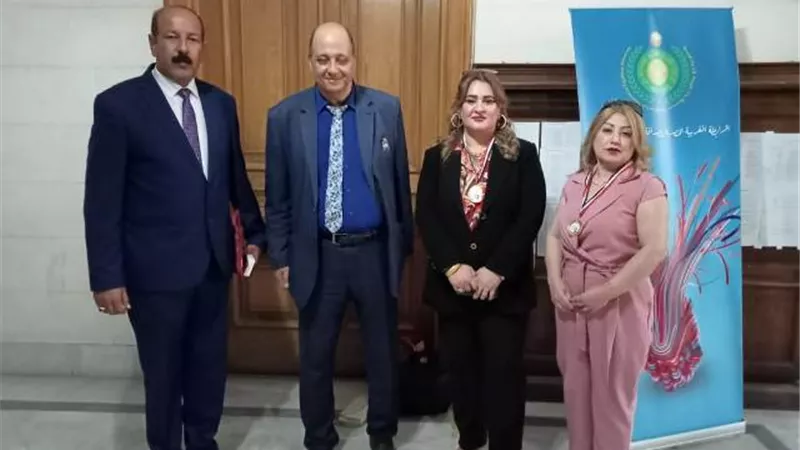 رئيس شبكة إعلام المرأة العربية يكرم 3 شخصيات عراقية بارزة