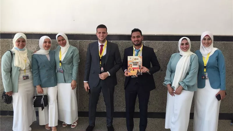 نقطة فاصلة مشروع تخرج طلاب قسم صحافة إعلام السويس