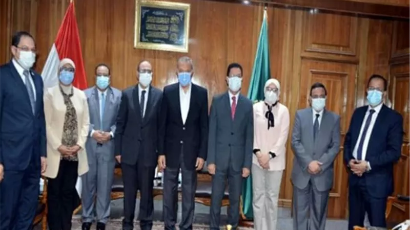الجيزاوي: جامعة بنها تمتلك الامكانيات التي تتيح دعم مشروع الزمالة المصرية