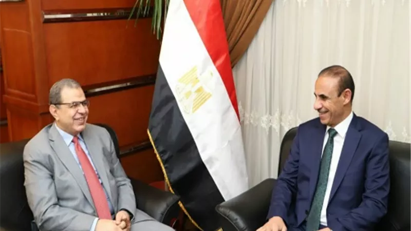 وزير القوى العاملة يلتقي نظيره العراقي لبحث سبل التعاون المشترك