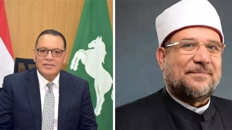 وزير الاوقاف ومحافظ الشرقية يؤديان صلاة الجمعة بمسجد الايمان بالعاشر..غدا