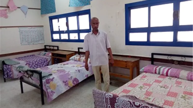 مرور دوري علي استراحات الثانوية العامه بمطروح