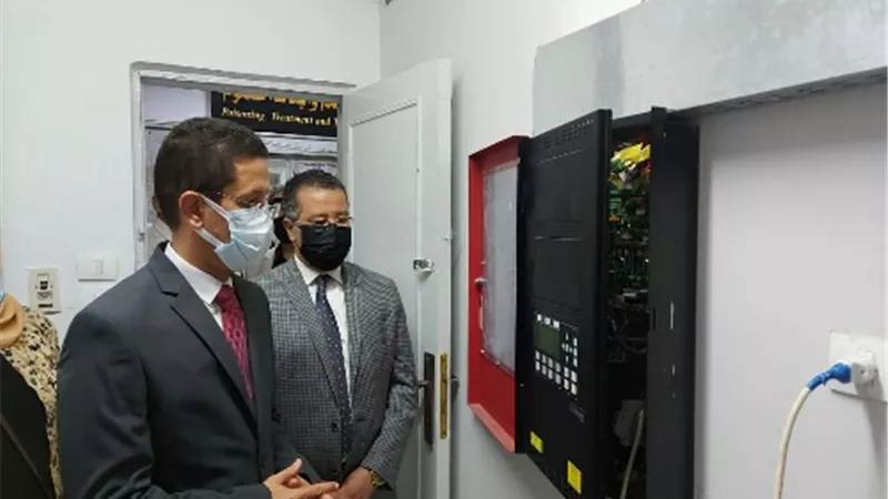 الجيزاوى يتفقد الإنشاءات الجديدة وأعمال التطوير بمستشفى بنها الجامعي بتكلفة 45 مليون جنيه