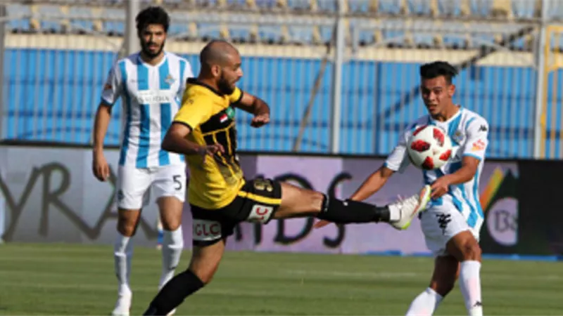 بيراميدز يتعادل مع الانتاج الحربى 2 / 2
