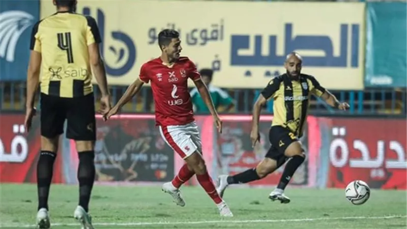 الأهلى يهزم المقاولون بثنائية صلاح وشريف