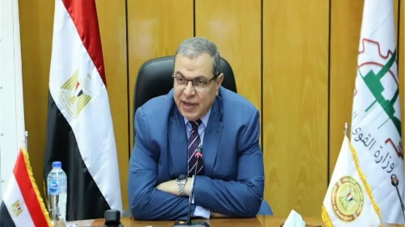 حصاد الاسبوع لوزارة القوى العاملة