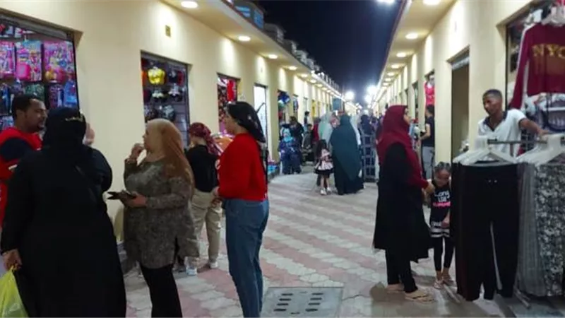 إنطلاق مهرجان التسوق الأول بالسوق الحضارى في رأس البر..صور