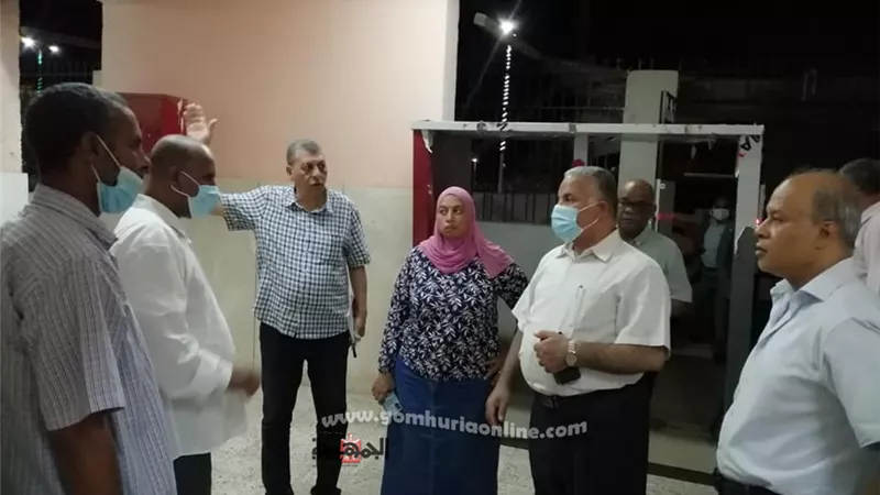 نائبة محافظ أسوان تطمئن علي جاهزية لجان امتحانات الثانوية العامة