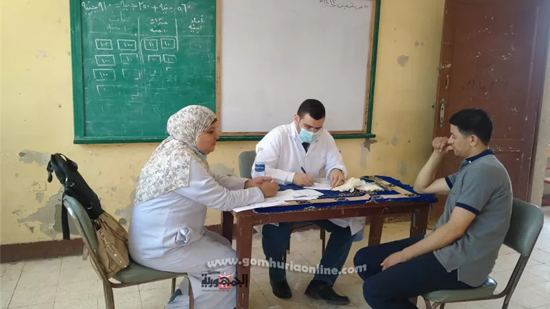المنوفية : تنظيم قافلة طبية ضمن المبادرة الرئاسية 