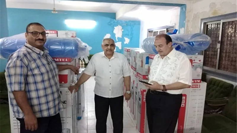 توفير زجاجات مياه معدنية ومبردات للمعلمين والطلاب فى امتحانات الثانوية العامة