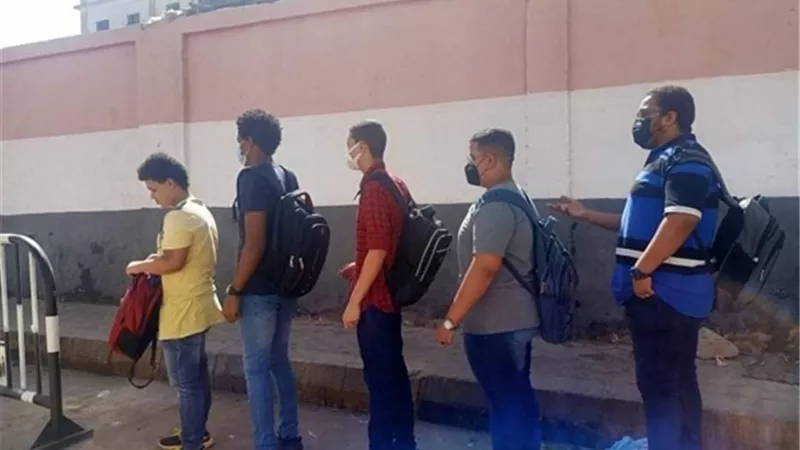 ضبط الطلاب المسربين لامتحان اللغة العربية للثانوية العامة