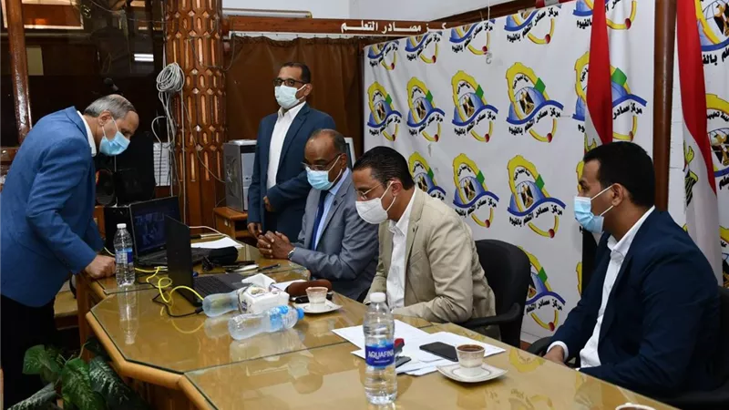 محافظ الفيوم يتفقد لجان الثانوية العامة و غرف العمليات لم تتلق أي شكوى من الامتحانات