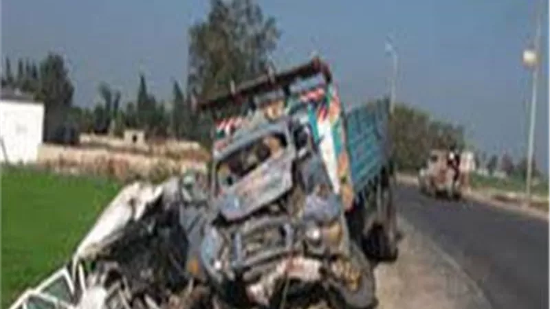 عودة الحركة المرورية علي الإقليمي ببنها بعد حادث تصام