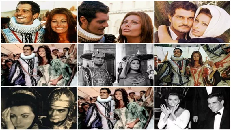 10 وسيدة القصر.. نساء فى حياة عمر الشريف