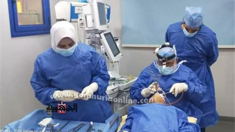 مستشفي مطروح العام ينجح في اجراء ٩٦ عملية جراحية متنوعة لتقليل قوائم الانتظار