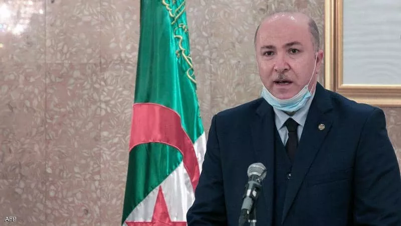 إصابة رئيس الوزراء الجزائري الجديد بكورونا